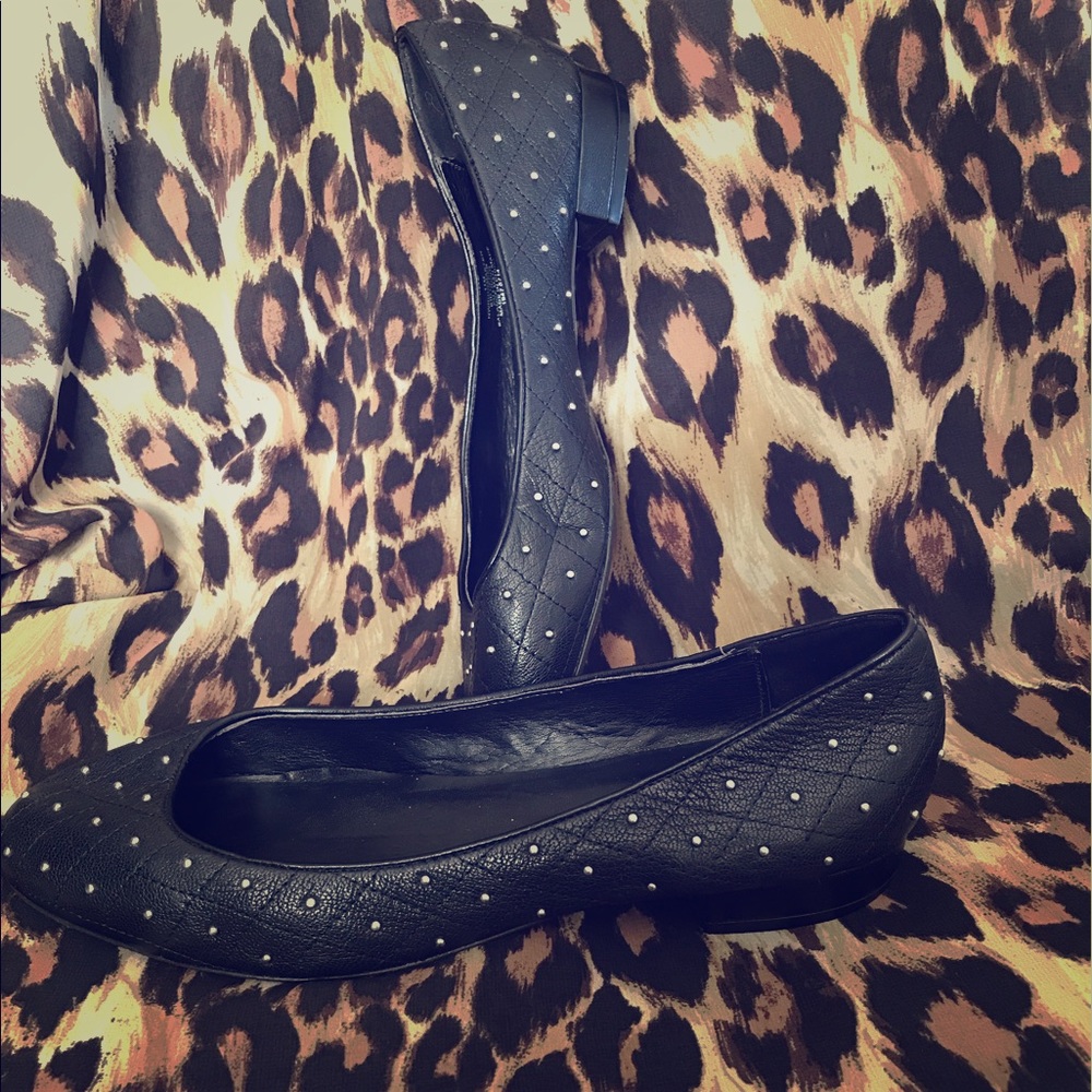 Size 11 Nine West Studded Flats